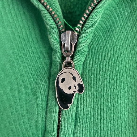 ENJOI Green Hooded Jacket with Plaid Lining - Picture 4 of 9